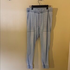 cloth & stone Light Blue Denim Jogger Pants